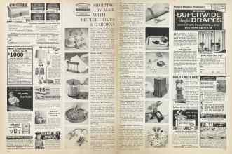 Better Homes & Gardens March 1964 Magazine Article: SHOPPING BY MAIL WITH BETTER HOMES & GARDENS