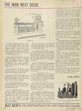 Better Homes & Gardens April 1964 Magazine Article: THE MAN NEXT DOOR