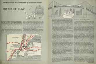 Better Homes & Gardens April 1964 Magazine Article: NEW YORK FOR THE FAIR