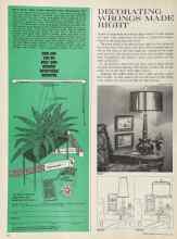 Better Homes & Gardens May 1964 Magazine Article: DECORATING WRONGS MADE RIGHT