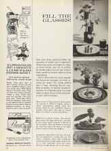 Better Homes & Gardens May 1964 Magazine Article: FILL THE GLASSES!