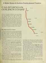 Better Homes & Gardens May 1964 Magazine Article: CALIFORNIA'S GOLDEN COAST