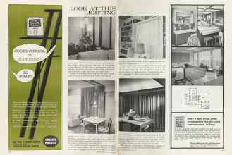 Better Homes & Gardens May 1964 Magazine Article: LOOK AT THIS LIGHTING