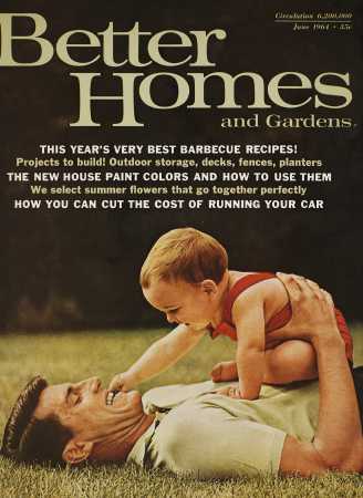 Better Homes & Gardens June 1964 Magazine Cover