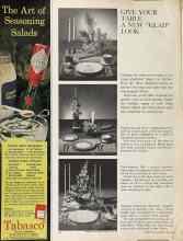 Better Homes & Gardens June 1964 Magazine Article: GIVE YOUR TABLE A NEW 
