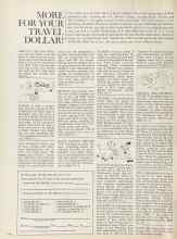 Better Homes & Gardens June 1964 Magazine Article: MORE FOR YOUR TRAVEL DOLLAR!