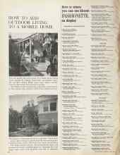 Better Homes & Gardens June 1964 Magazine Article: HOW TO ADD OUTDOOR LIVING TO A MOBILE HOME