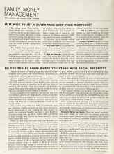 Better Homes & Gardens August 1964 Magazine Article: DO YOU REALLY KNOW WHERE YOU STAND WITH SOCIAL SECURITY?