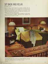 Better Homes & Gardens August 1964 Magazine Article: SIT BACK AND RELAX