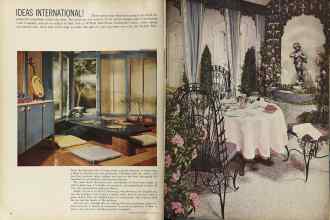 Better Homes & Gardens August 1964 Magazine Article: IDEAS INTERNATIONAL!