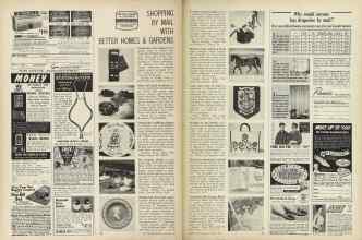 Better Homes & Gardens August 1964 Magazine Article: SHOPPING BY MAIL WITH BETTER HOMES & GARDENS