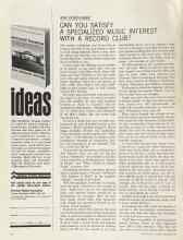 Better Homes & Gardens September 1964 Magazine Article: CAN YOU SATISFY A SPECIALIZED MUSIC INTEREST WITH A RECORD CLUB?