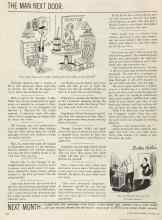 Better Homes & Gardens September 1964 Magazine Article: THE MAN NEXT DOOR