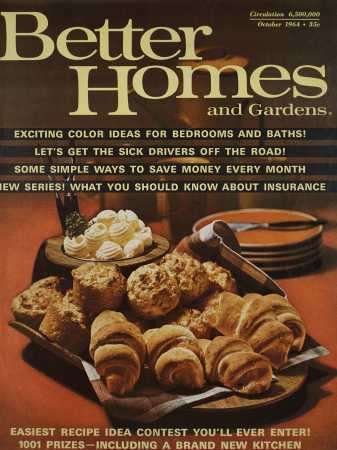 Archive of Better Homes & Gardens for 1964