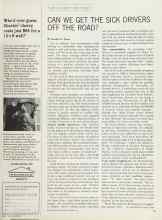 Better Homes & Gardens October 1964 Magazine Article: CAN WE GET THE SICK DRIVERS OFF THE ROAD?
