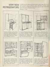 Better Homes & Gardens October 1964 Magazine Article: VERY NEW REFRIGERATORS