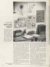 Better Homes & Gardens October 1964 Magazine Article: NATURE CRAFT