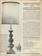 Better Homes & Gardens October 1964 Magazine Article: HOW TO ORDER PLANS FOR HOUSES AND PROJECTS