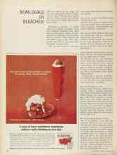 Better Homes & Gardens October 1964 Magazine Article: BEWILDERED BY BLEACHES?