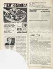 Better Homes & Gardens October 1964 Magazine Article: SMART COOK ...