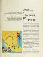Better Homes & Gardens November 1964 Magazine Article: A NEW GUIDE TO OLD MEXICO
