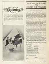 Better Homes & Gardens November 1964 Magazine Article: HOW TO ORDER PLANS FOR HOUSES AND PROJECTS