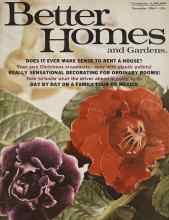 Better Homes & Gardens November 1964 Magazine Cover