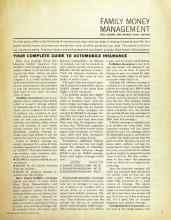 Better Homes & Gardens December 1964 Magazine Article: YOUR COMPLETE GUIDE TO AUTOMOBILE INSURANCE