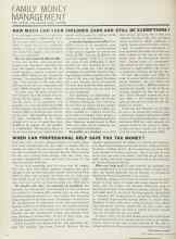 Better Homes & Gardens March 1965 Magazine Article: WHEN CAN PROFESSIONAL HELP SAVE YOU TAX MONEY?