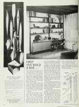 Better Homes & Gardens March 1965 Magazine Article: FIRST YOU BUILD A BOX...