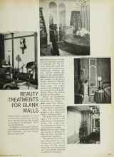 Better Homes & Gardens March 1965 Magazine Article: BEAUTY TREATMENTS FOR BLANK WALLS