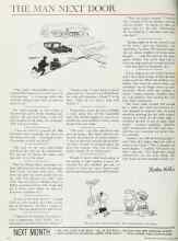 Better Homes & Gardens March 1965 Magazine Article: THE MAN NEXT DOOR