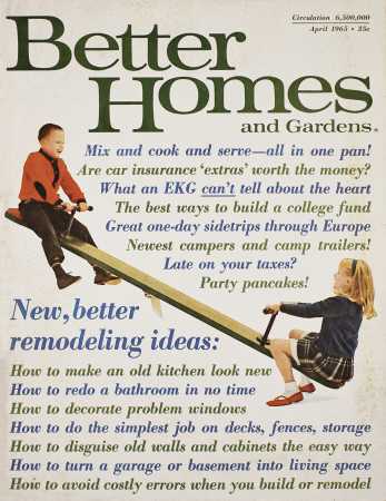 Archive of Better Homes & Gardens for 1965