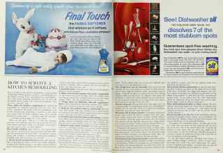 Better Homes & Gardens April 1965 Magazine Article: HOW TO SURVIVE A KITCHEN REMODELING