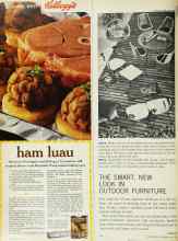 Better Homes & Gardens May 1965 Magazine Article: THE SMART, NEW LOOK IN OUTDOOR FURNITURE