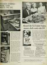 Better Homes & Gardens May 1965 Magazine Article: KITCHEN STORAGE--MORE THAN MEETS THE EYE