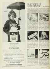 Better Homes & Gardens May 1965 Magazine Article: WHAT'S NEW IN HOME SEWING?