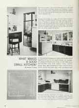 Better Homes & Gardens May 1965 Magazine Article: WHAT MAKES A GOOD SMALL KITCHEN?