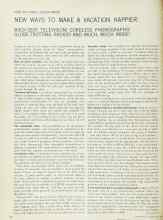 Better Homes & Gardens May 1965 Magazine Article: NEW WAYS TO MAKE A VACATION HAPPIER