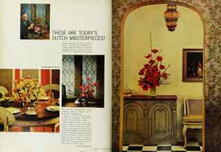 Better Homes & Gardens May 1965 Magazine Article: THESE ARE TODAY'S DUTCH MASTERPIECES!