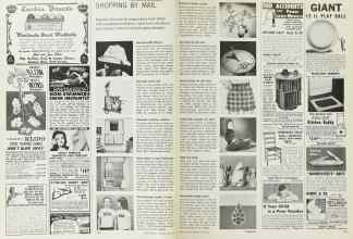 Better Homes & Gardens June 1965 Magazine Article: SHOPPING BY MAIL