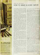 Better Homes & Gardens July 1965 Magazine Article: HOW TO MAKE A HOME SAFER