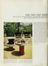 Better Homes & Gardens July 1965 Magazine Article: FAST FAST FAST IDEAS