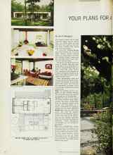 Better Homes & Gardens July 1965 Magazine Article: YOUR PLANS FOR A SECOND HOME START HERE!