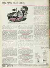 Better Homes & Gardens July 1965 Magazine Article: THE MAN NEXT DOOR