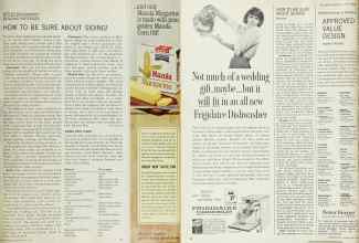 Better Homes & Gardens July 1965 Magazine Article: HOW TO BE SURE ABOUT SIDING!