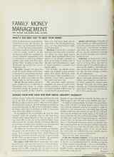 Better Homes & Gardens August 1965 Magazine Article: SHOULD YOUR WIFE HAVE HER OWN SOCIAL SECURITY ACCOUNT?