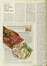 Better Homes & Gardens August 1965 Magazine Article: HOW TO GET READY FOR A PLANE TRIP