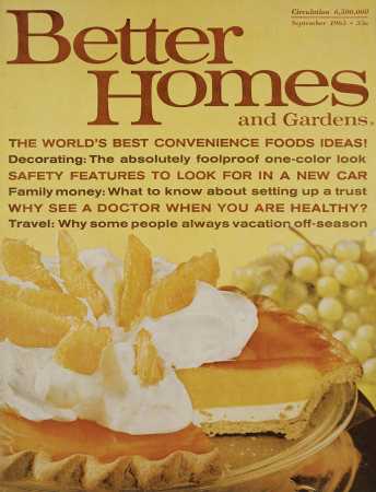 Archive of Better Homes & Gardens for 1965