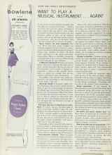 Better Homes & Gardens September 1965 Magazine Article: WANT TO PLAY A MUSICAL INSTRUMENT ... AGAIN?